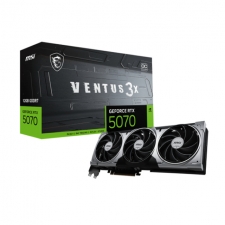 Tarjeta de Video MSI NVIDIA GeForce RTX 5070 VENTUS 3X OC, 12GB 192-bit GDDR7, PCI Express x16 5.0