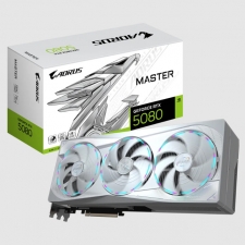 Tarjeta de Video Gigabyte AORUS GeForce RTX 5080 MASTER ICE 16G, 256 Bits, GDDR7, PCI Express 5.0
