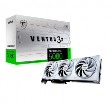Tarjeta de Video MSI NVIDIA GeForce RTX 5080 VENTUS 3X OC WHITE, 16GB 256-bit GDDR7, PCI Express x16 5.0