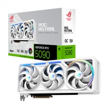 Tarjeta de Video ASUS NVIDIA ROG Astral GeForce RTX 5090 32GB OC White Edition, 32GB 512-bit GDDR7, PCI Express 5.0