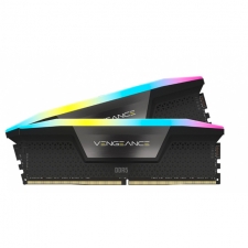 Kit Memoria RAM Corsair Vengeance RGB DDR5, 5200MHz, 64GB (2 x 32GB), CL40, XMP