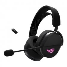 ASUS Aud&iacute;fonos Gamer con Micr&oacute;fono ROG Pelta, Bluetooth, Inal&aacute;mbrico, USB-C, para PS4/PS5/Nintendo Switch/PC/Mac, Negro