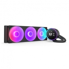 NZXT Kraken Elite 360 RGB V2 Enfriamiento Líquido para CPU, 3x 120mm, 500 - 2400RPM, Negro