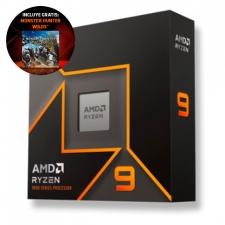 Procesador AMD Ryzen 9 9950X con AMD Radeon, Socket AM5, 5.7GHz, 16 Núcleos, 80 MB Caché - No incluye Disipador - Monster Hunter Bundle