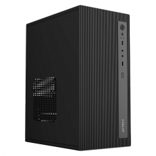 Gabinete Acteck Mini III GI215M, Mini-Tower, Micro-ATX/Mini-ITX, USB 2.0, con Fuente de 500W, sin Ventiladores Instalados, Negro