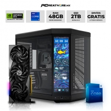 PCRA062 - EQUIPO HYTE Y70 Intel Core i9-14900K + 48GB (2x24GB) + GeForce RTX 4080 SUPER