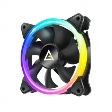 Ventilador Antec NEON 120, 3x 120mm, 1600RPM, ARGB, Negro