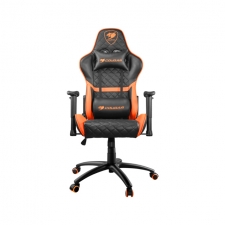 Cougar Silla Gamer Armor One, hasta 120kg, Negro/Naranja