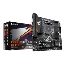 Tarjeta Madre AORUS Micro ATX B550M ELITE, S-AM4, AMD B550, HDMI, 128GB DDR4 para AMD