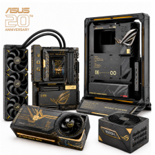 Bundle PC Gaming ASUS ROG 20th Anniversary / Crosshair X870E Edition 20 + AIO + GeForce RTX 5090 Astral 20th + GR20 Edition 20 + Thor 3000W Titanium III