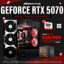 BFA008 - EQUIPO AMD Ryzen 7 7700 + 32GB (2x16GB) + GeForce RTX 5070