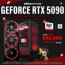 BFA010 - EQUIPO AMD Ryzen 9 9950X3D + 64GB (2x32GB) + GeForce RTX 5090
