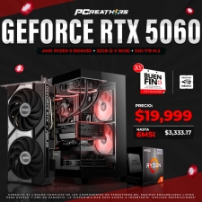 BFA019 - EQUIPO AMD Ryzen 5 5500X3D + 32GB (2 x 16GB) + GeForce RTX 5060