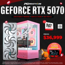 BFA038 - EQUIPO AMD Ryzen 7 7800X3D + 32GB - 2 x 16GB + GeForce RTX 5070