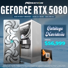 PCRA095 - Equipo AMD Ryzen 7 9800X3D + 32GB - 2 x 16GB + GeForce RTX 5080