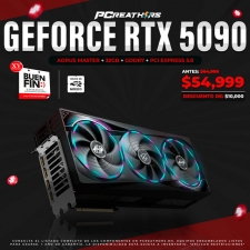 BFA050 - Tarjeta de Video AORUS NVIDIA GeForce RTX 5090 MASTER, 32GB 512-bit GDDR7, PCI Express x16 5.0