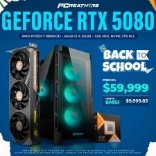 BKS011 - Equipo AMD Ryzen 7 9800X3D + 64GB (2 x 32GB) + GeForce RTX 5080