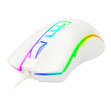 Mouse Gamer Redragon Óptico Cobra M711W, Alámbrico, USB-A, 5000DPI, Blanco