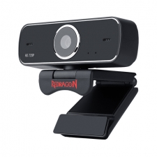 Redragon Webcam Streamer Fobos GW600, 1296 x 732 Pixeles, USB, Negro