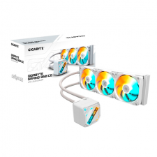 VENTILADOR P/CPU GIGABYTE (GP-GIGABYTE GME 360I) ARGB,ENFRIAMIENTO LIQUIDO,3 FAN,360MM,BLANCO