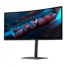 Monitor Gamer Curvo Gigabyte GS34WQCA LCD 34", 3440x1440 Ultra Wide Quad HD, FreeSync, 120Hz, HDMI/DisplayPort, Negro
