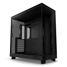 Gabinete NZXT H6 Flow, Midi-Tower, ATX/Micro-ATX/Mini-ITX, USB 3.0, sin Fuente, 3 Ventiladores Instalados, Negro
