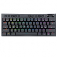 Teclado Gamer Redragon Horus Mini K623 RGB, Teclado Mecánico, Switch Low Profile Redragon Red, Alámbrico, USB, Color Negro (Ingles)