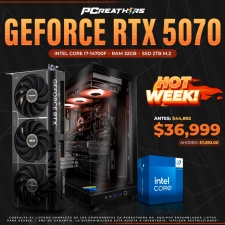 HOTSALE007 - Equipo Intel Core i7-14700F + 32GB RAM + GeForce RTX 5070