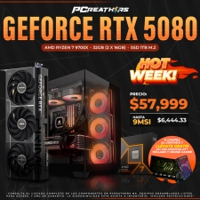 HOTSALE021 - Equipo AMD Ryzen 7 9700X + 32GB - 2 x 16GB + GeForce RTX 5080