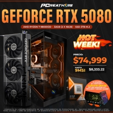 HOTSALE039 - Equipo AMD Ryzen 7 9800X3D + 32GB (2 X 16GB) + GeForce RTX 5080