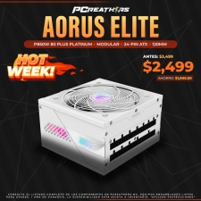 HOTSALE025 - Fuente de Poder AORUS ELITE P850W