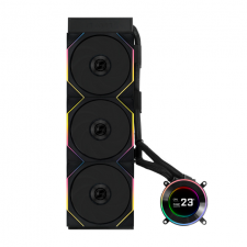 Lian Li HydroShift II LCD-C TL Enfriamiento L&iacute;quido para CPU, 3x 120mm, hasta 3200RPM, Negro