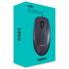 MOUSE LOGITECH M90 OPTICO USB 1,000 DPI BLACK