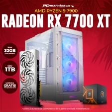 JUL11 - EQUIPO AMD Ryzen 9 7900 + 32GB (2 x 16GB) + Radeon RX 7700 XT