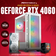 JUL15 - EQUIPO AMD Ryzen 5 5500 + 16GB (2x 8GB) + GeForce RTX 4060