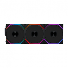 Kit Ventiladores Lian Li UNI FAN TL Wireless 120, 3x 120mm, 2600RPM, ARGB, Negro