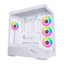 Gabinete Lian Li V100R WHITE con Ventana, E-ATX/ATX/Micro-ATX/Mini-ITX, USB 3.0, sin Fuente, 4 Ventiladores Instalados, Blanco