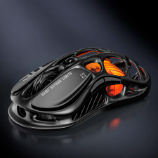 Mouse Gamer GravaStar Mercury M2 Stealth Black, Inalambrico, USB/2.4GHz/Bluetooth, 26,000 DPI