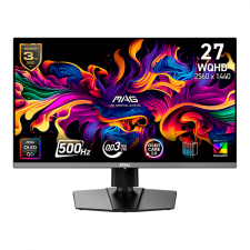 Monitor Gamer MSI MAG 272QP QD-OLED 26.5", 2560x1440, FreeSync, 500Hz, HDMI/DisplayPort, Negro