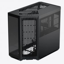 Gabinete APNX V1, Mid Tower, ATX, Micro ATX, mini-ITX, USB 3.2, Negro