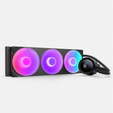 NZXT Kraken Plus 360 RGB Enfriamiento Líquido para CPU, 3x 120mm, hasta 2400RPM, Negro