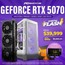 OFB010 - EQUIPO AMD Ryzen 5 7600X3D + 32GB (2x16GB) + Geforce RTX 5070