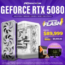 OFB011 - AMD Ryzen 7 9850X3D + 32GB (2X16GB) + NVIDIA GeForce RTX 5080 