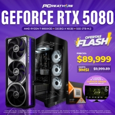 OFB012 - EQUIPO AMD Ryzen 7 9850X3D + 32GB (2X16GB) + NVIDIA GeForce RTX 5080