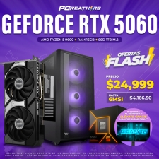 OFB015 - EQUIPO AMD Ryzen 5 9600 + RAM 16GB + GeForce RTX 5060