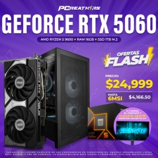 OFB017 - EQUIPO AMD Ryzen 5 9600 + RAM 16GB + GeForce RTX 5060