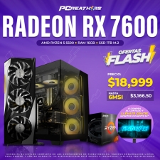 OFB018 - EQUIPO AMD Ryzen 5 5500 + RAM 16GB + Radeon RX 7600