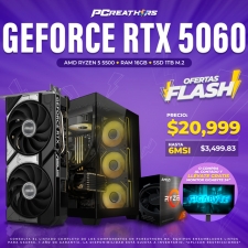 OFB019 - EQUIPO AMD Ryzen 5 5500 + RAM 16GB + GeForce RTX 5060