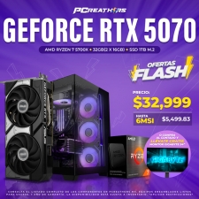 OFB05 - EQUIPO AMD Ryzen 7 5700X + 32GB (2x16GB) + GeForce RTX 5070