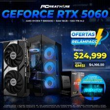 OFC003 - Equipo AMD Ryzen 7 5800X3D + 16GB RAM + GeForce RTX 5060